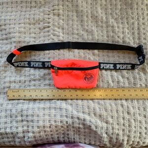 PINK Victoria's Secret Coral Belt Bag
